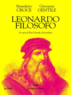 cover image of Leonardo filosofo